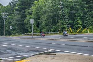 motos en el autopista foto