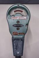 Vintage parking meter photo