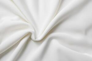 The Allure of Solid White Cloth Background, A Classic Canvas of Purity and Simplicity photo