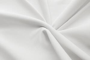 The Allure of Solid White Cloth Background, A Classic Canvas of Purity and Simplicity photo