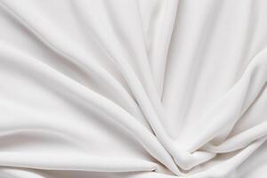 The Allure of Solid White Cloth Background, A Classic Canvas of Purity and Simplicity photo