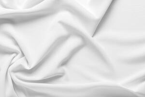 The Allure of Solid White Cloth Background, A Classic Canvas of Purity and Simplicity photo