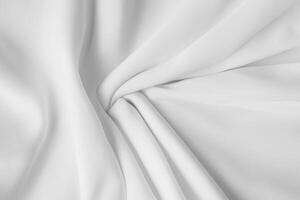 The Allure of Solid White Cloth Background, A Classic Canvas of Purity and Simplicity photo