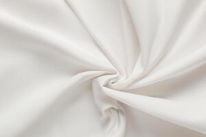 The Allure of Solid White Cloth Background, A Classic Canvas of Purity and Simplicity photo