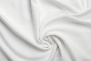 The Allure of Solid White Cloth Background, A Classic Canvas of Purity and Simplicity photo