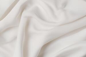 The Allure of Solid White Cloth Background, A Classic Canvas of Purity and Simplicity photo