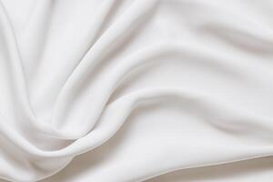 The Allure of Solid White Cloth Background, A Classic Canvas of Purity and Simplicity photo