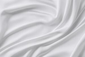 The Allure of Solid White Cloth Background, A Classic Canvas of Purity and Simplicity photo