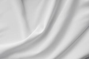 The Allure of Solid White Cloth Background, A Classic Canvas of Purity and Simplicity photo