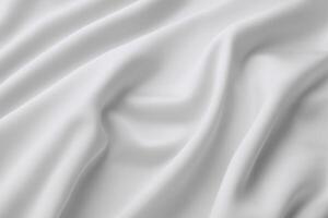 The Allure of Solid White Cloth Background, A Classic Canvas of Purity and Simplicity photo