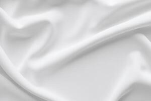 The Allure of Solid White Cloth Background, A Classic Canvas of Purity and Simplicity photo