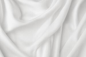 The Allure of Solid White Cloth Background, A Classic Canvas of Purity and Simplicity photo