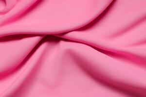 abrazando el belleza de sólido rosado paño fondo, un elegante lona de femenino encanto y gracia foto