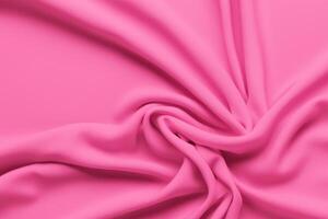 Embracing the Beauty of Solid Pink Cloth Background, A Chic Canvas of Feminine Charm and Grace photo