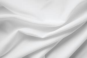 The Allure of Solid White Cloth Background, A Classic Canvas of Purity and Simplicity photo