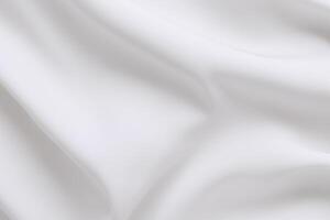 The Allure of Solid White Cloth Background, A Classic Canvas of Purity and Simplicity photo