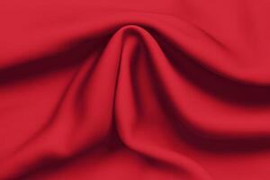 Adorning With the Beauty of Radical Red Cloth Background, A Striking Tapestry of Boldness and Sophistication photo