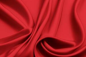 Adorning With the Beauty of Radical Red Cloth Background, A Striking Tapestry of Boldness and Sophistication photo