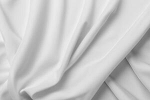 The Allure of Solid White Cloth Background, A Classic Canvas of Purity and Simplicity photo