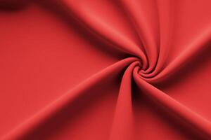 adornando con el belleza de radical rojo paño fondo, un sorprendentes tapiz de audacia y sofisticación foto