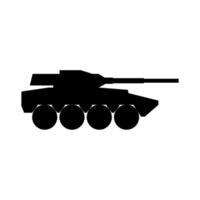 tanque icono. blindado vehículos ilustración signo. guerra símbolo. arma logo. vector