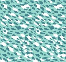 Exotic leopard seamless print pattern. vector