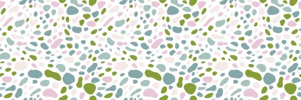 Seamless pattern spots. Animal fur texture surface. Abstract speckled design. vector