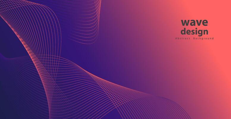 Abstract technology backgrounds by wave lines background. Curve modern pattern. illustration EPS 10.