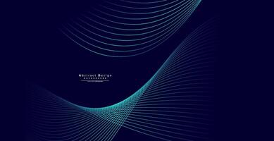 Abstract technology backgrounds by wave lines background. Curve modern pattern vector