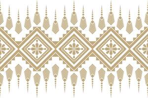 Abstract geometric ethnic oriental seamless pattern. Can be used in fabric design for clothing, textile, wrapping, background, wallpaper, carpet, embroidery style vector