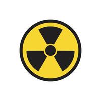 nuclear icono logo vector