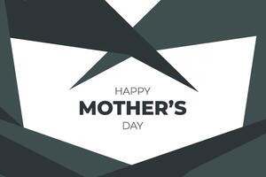 Happy Mothers Day Colourful Abstract Background vector