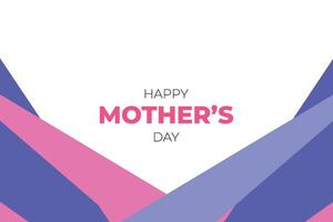 Happy Mothers Day Colourful Abstract Background vector