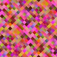 Seamless abstract geometrical gradient square pattern background vector