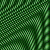 Green and black abstract dot pattern background vector