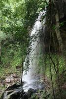 waterfall in the north of cambodia photo