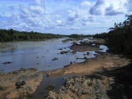 Mekong river in Cambodia photo