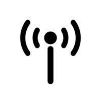 Cellular and Wi-Fi signals. vector