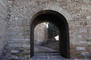 alcazaba palacio en málaga, España foto