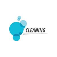 Cleaning logo template symbol design vector