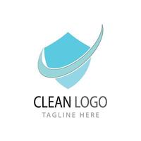 Cleaning logo template symbol design vector