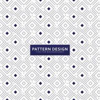 Minimalist square pattern background design vector