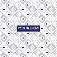 Minimalist square pattern background design vector