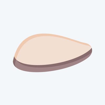 Icon Chicken Breast. related to Healthy Food symbol. flat style. simple design illustration