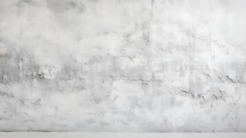 White peeling paint grunge wall texture background photo