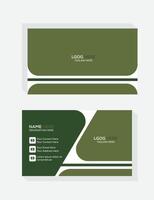 Creative business card design for business, Professional Template. vector