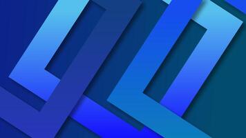 Abstract square papercut animation colorfull background video