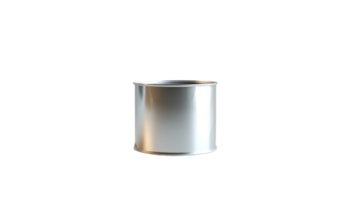 Isolated Tin Can isolated on the transparent background, Format png