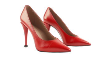 Duo of Women's Shoes on Transparent Background png