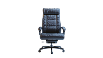 A Closer Look at the Office Chair on Transparent Background png